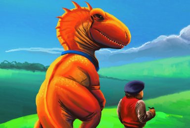 One Man and His Dinosaur