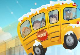 Winter School bus Parking